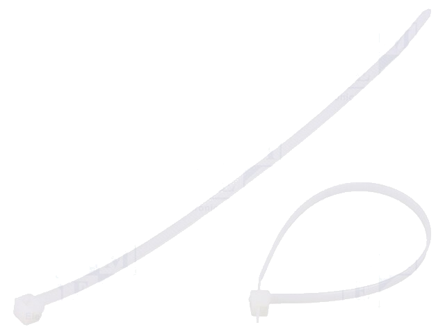 Kabelbinder; L: 200mm; W: 4,6mm; polyamide; 225N; natuurlijk; T50R Kabelbinder; L: 200mm; W: 4,6mm; polyamide; 225N; natuurlijk; T50R